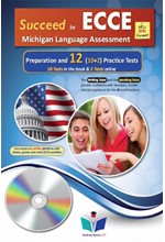 SUCCEED IN MICHIGAN ECCE 12 PRACTICE TESTS 2021 FORMAT MP3 CD