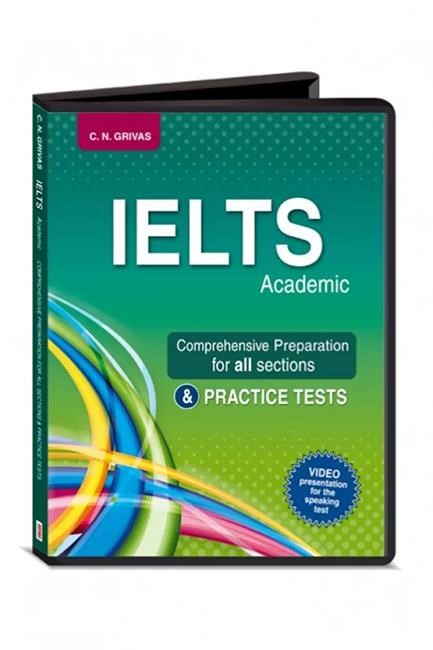 IELTS ACADEMIC COMPREHENSIVE PREPARATION FOR ALL SECTIONS & PRACTICE TESTS CD CLASS (5) & DVD