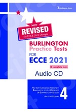 BURLINGTON PRACTICE TESTS MICHIGAN ECCE 4 CD CLASS 2021