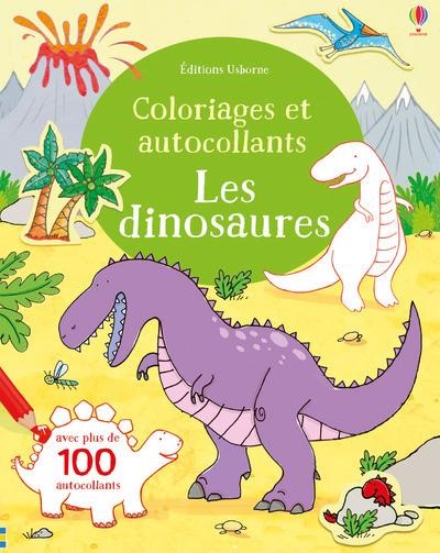 COLORIAGES ET AUTOCOLLANTS-LES DINOSAURES