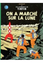 LES AVENTURES DE TINTIN -ON A MARCHE SUR LA LUNE