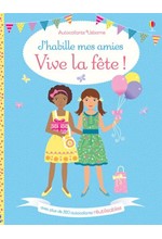 J'HABILLE MES AMIES -VIVE LA FETE AUTOCOLLANTS