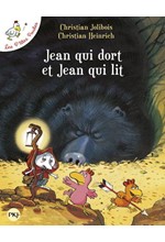 LES P'TITES POULES -JEAN QUI DORT ET JEAN QUI LIT