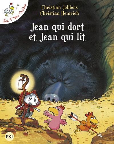 LES P'TITES POULES -JEAN QUI DORT ET JEAN QUI LIT