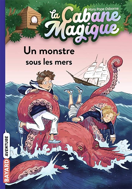 LA CABANE MAGIQUE 34-UN MONSTRE SOUS LES MERS