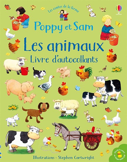 POPPY ET SAM-LES ANIMAUX