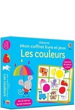 MON COFFRET LIVRE ET JEUX-LES COULEURS