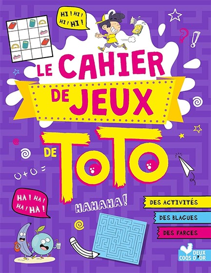 LE CAHIER DE JEUX DE TOTO