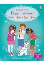 J'HABILLE MES AMIES AVEC LEURS ANIMAUX - AUTOCOLLANTS