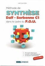 METHODE DE SYNTHESE DALF-SORBONNE C1 PROFESSEUR DANS LE CADRE DU F.O.U.