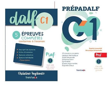 PREPADALF C1 LE PACK(CORRIGES+USB)PROF.