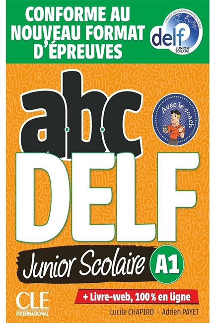 ABC DELF JUNIOR A1 (LIVRE + DVD + LIVRE WEB) 2021 NOUVELLE EDITION