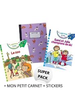 SUPER PACK SAMI ET JULIE (+ MON PETIT CARNET + STICKERS)