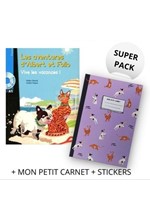 SUPER PACK ALBERT ET FOLIO VIVE LES VACANCES! (+ MON PETIT CARNET + STICKERS)