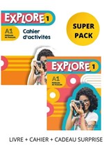 EXPLORE 1 SUPER PACK (LIVRE + CAHIER + CADEAU SURPRISE)