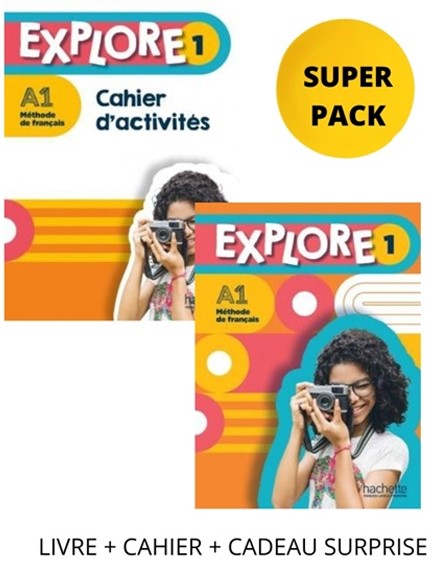 EXPLORE 1 SUPER PACK (LIVRE + CAHIER + CADEAU SURPRISE)