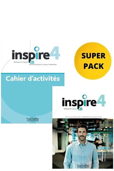 INSPIRE 4 SUPER PACK (LIVRE + CAHIER + LEXIQUE + CADEAU SURPRISE)