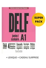 DELF SCOLAIRE & JUNIOR A1 SUPER PACK (+ LEXIQUE + CADEAU SURPRISE) NOUVEAU FORMAT