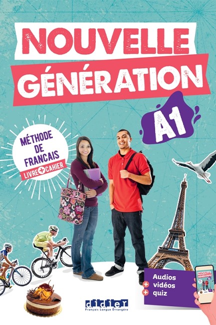 NOUVELLE GENERATION A1 METHODE + CAHIER (+DIDIERFLE.APP.)