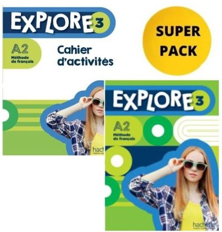 EXPLORE 3 SUPER PACK (LIVRE + CAHIER + LEXIQUE + CADEAU SURPRISE)