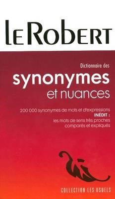 DICTIONNAIRE DES SYNONYMES POCHE