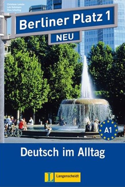 BERLINER PLATZ 1 KURSBUCH + ARBEITSBUCH (+ AUDIO CD (2)) NEU