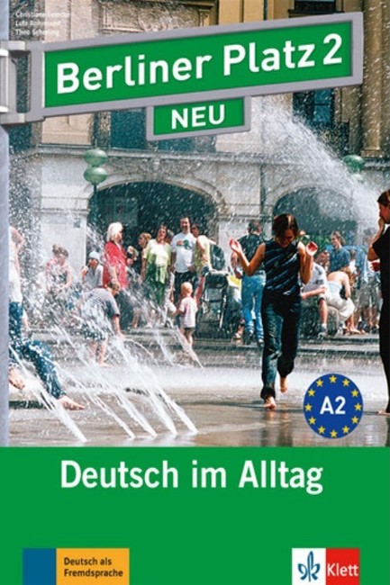 BERLINER PLATZ 2 KURSBUCH + ARBEITSBUCH (+ CD) NEU