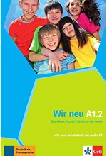 WIR NEU Α1.2 KURSBUCH & ARBEITSBUCH (+ CD)