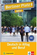 BERLINER PLATZ 4 KURSBUCH + ARBEITSBUCH (+ AUDIO CDS (2)) NEU