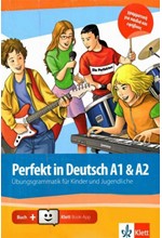 PERFEKT IN DEUTSCH A1 + A2 UEBUNGSPROGRAMM + KLETT BOOK APP