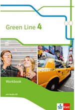 GREEN LINE 4 WORKBOOK WITH AUDIO CDS KLASSE 8 BUNDESAUSGABE