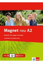 MAGNET A2 ARBEITSBUCH (mit Audios online) +KLETT BOOK APP NEU