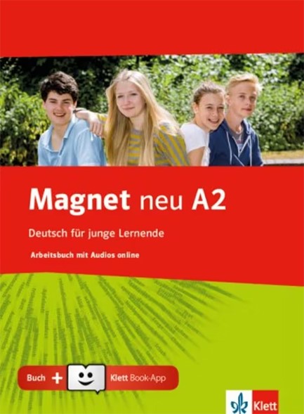 MAGNET A2 ARBEITSBUCH (mit Audios online) +KLETT BOOK APP NEU