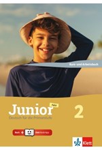 JUNIOR NEU 2 KURSBUCH UND UBUNGSBUCH (+ONLINE+KLETT BOOK-APP)