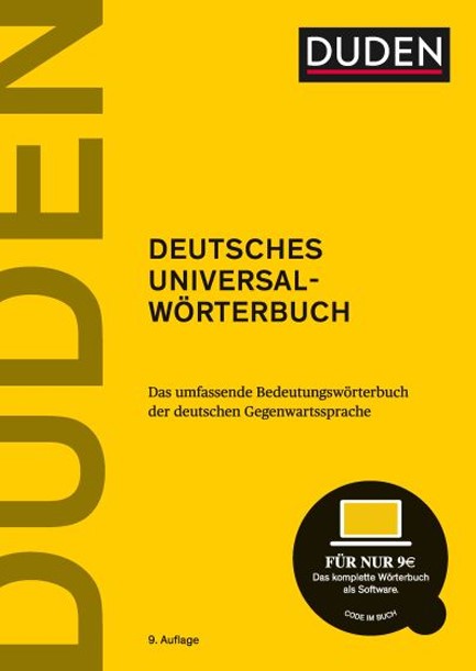 DUDEN DEUTSCHES UNIVERSAL-WORTERBUCH 10TH ED HC