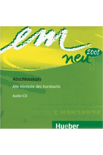 EM NEU 2008 ABSCHLUSSKURS CD KURSBUCH