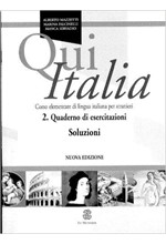 QUI ITALIA 2 CHIAVI QUADERNO DI ESERCITAZIONI N/E