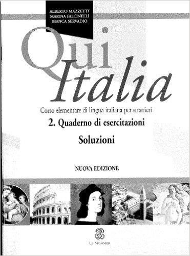 QUI ITALIA 2 CHIAVI QUADERNO DI ESERCITAZIONI N/E