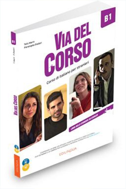 VIA DEL CORSO B1 STUDENTE ED ESERCIZI (+ CD + DVD)