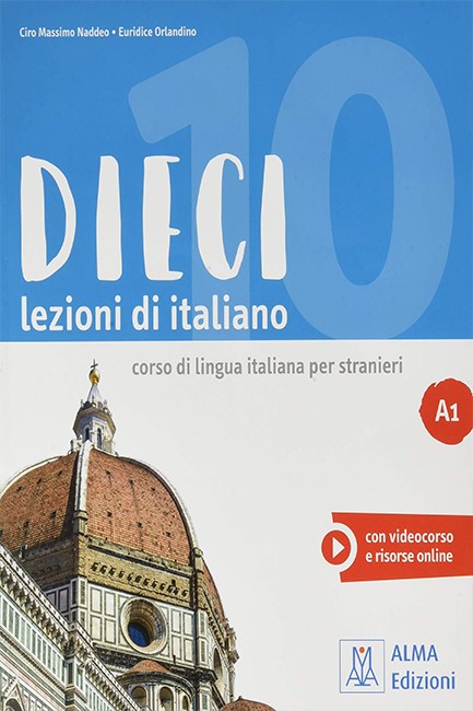 DIECI LEZIONI DI ITALIANO A1 LIBRO (+ E-BOOK)