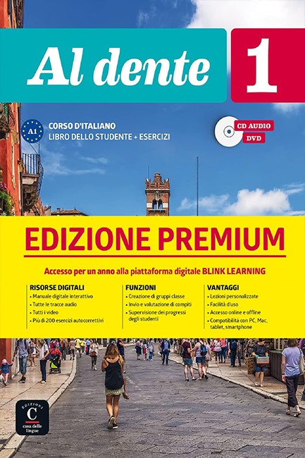 AL DENTE 1 A1 STUDENTE ED ESERCIZI (+ CD + DVD) PREMIUM