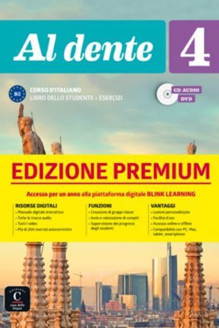 AL DENTE 4 STUDENTE ED ESERCIZI (+CD+DVD) EDIZIONE PREMIUM