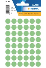 ΕΤΙΚΕΤΕΣ ΣΤΡΟΓΓΥΛΕΣ 12ΜΜ 10Φ.ΠΡΑΣΙΝΕΣ ΗΕRΜΑ 1865