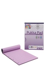 ΜΠΛΟΚ ΚΟΛΛΗΤΟ Α4 ΡΙΓΕ 50Φ.ΜΕ ΟΠΕΣ PUKKA IRLREF50 LAVENDER