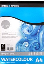 ΜΠΛΟΚ ΑΚΟΥΑΡΕΛΑΣ DALER ROWNEY A4 190γρ.12φ.SIMPLY PAD(431532400)