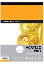 ΜΠΛΟΚ ΑΚΡΥΛΙΚΩΝ DALER ROWNEY A4 190γρ.16φ.SIMPLY PAD