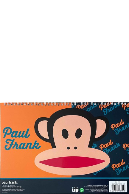 ΜΠΛΟΚ ΖΩΓΡΑΦΙΚΗΣ Α4 ΣΠΙΡΑΛ 30Φ.BACK ME UP 346-81417 PAUL FRANK