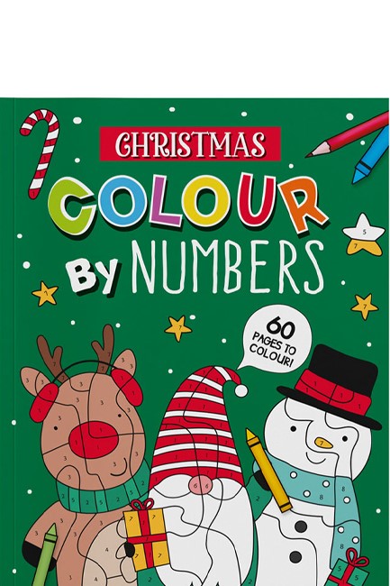 ΜΠΛΟΚ ΖΩΓΡΑΦΙΚΗΣ XMAS COLOUR BY NUMBERS