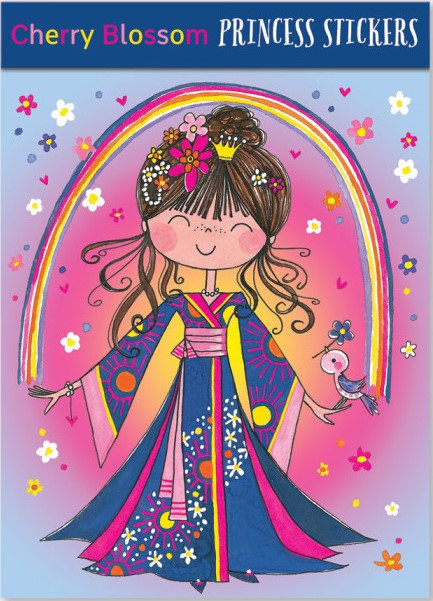 STICKERS R.E.D.STIC15 80 TEM.BLOSSOM PRINCESS