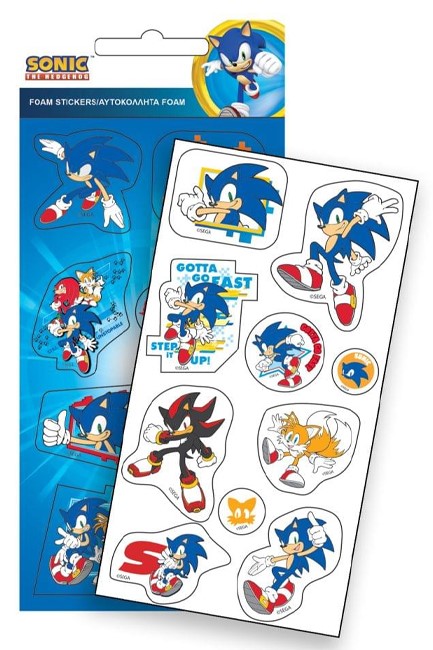 STICKERS GIM FOAM 1Φ.SONIC CLASSIC 775-40138